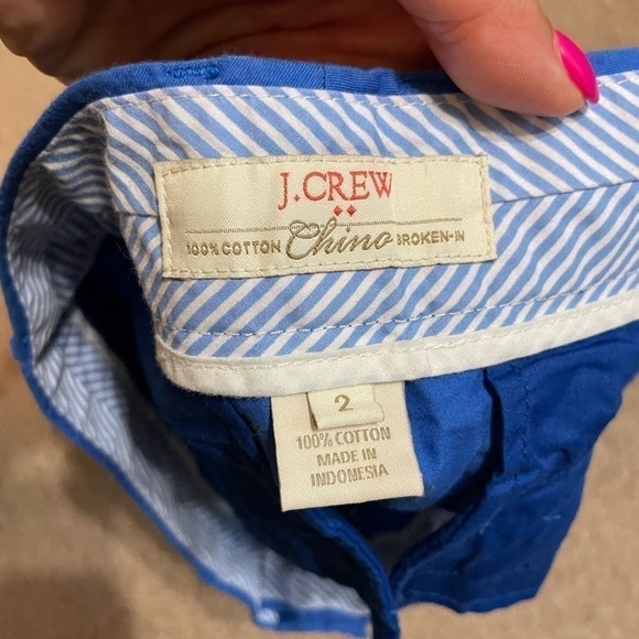 J Crew Blue Shorts size 2 - Picture 5 of 5